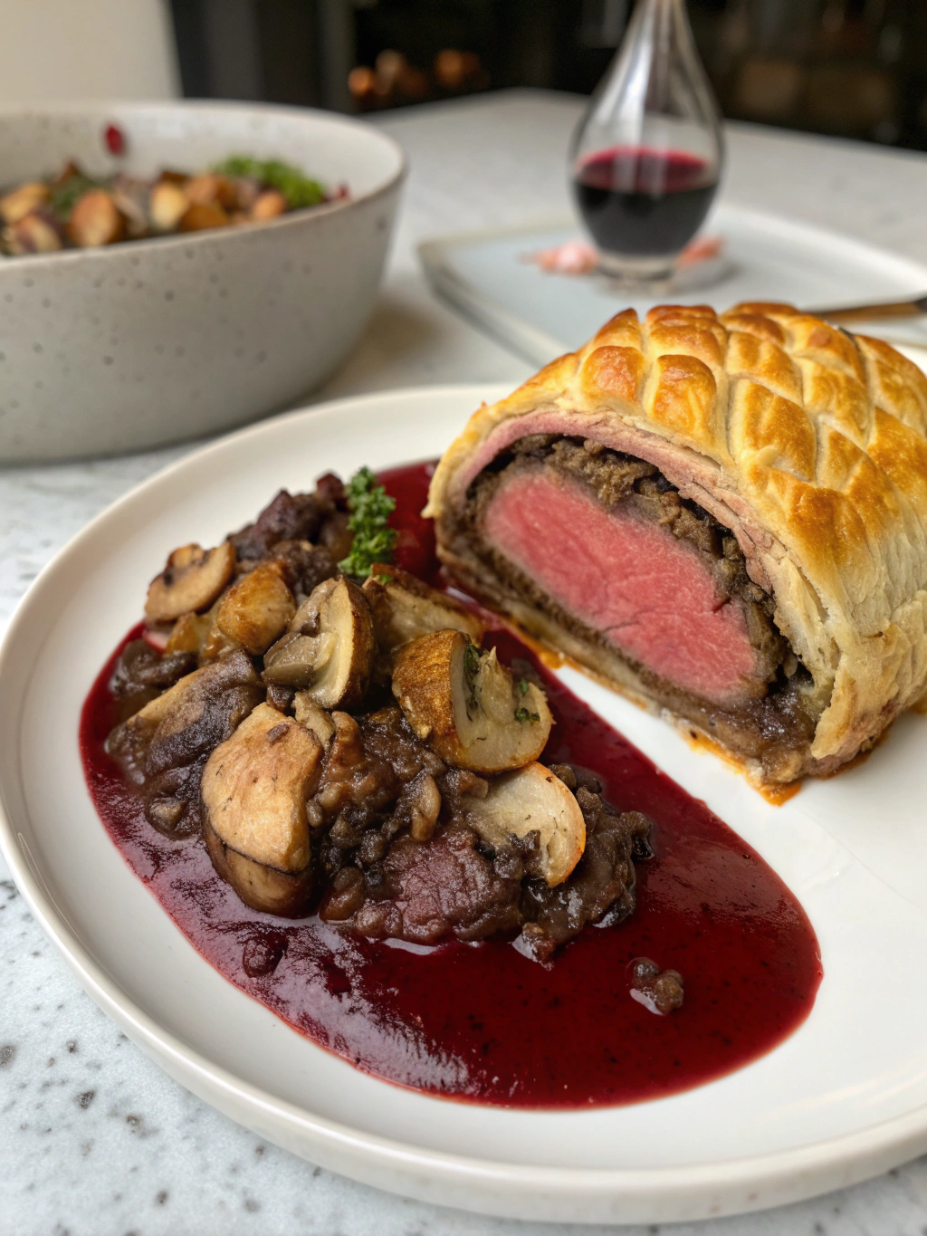 Beef Wellington Ingredients