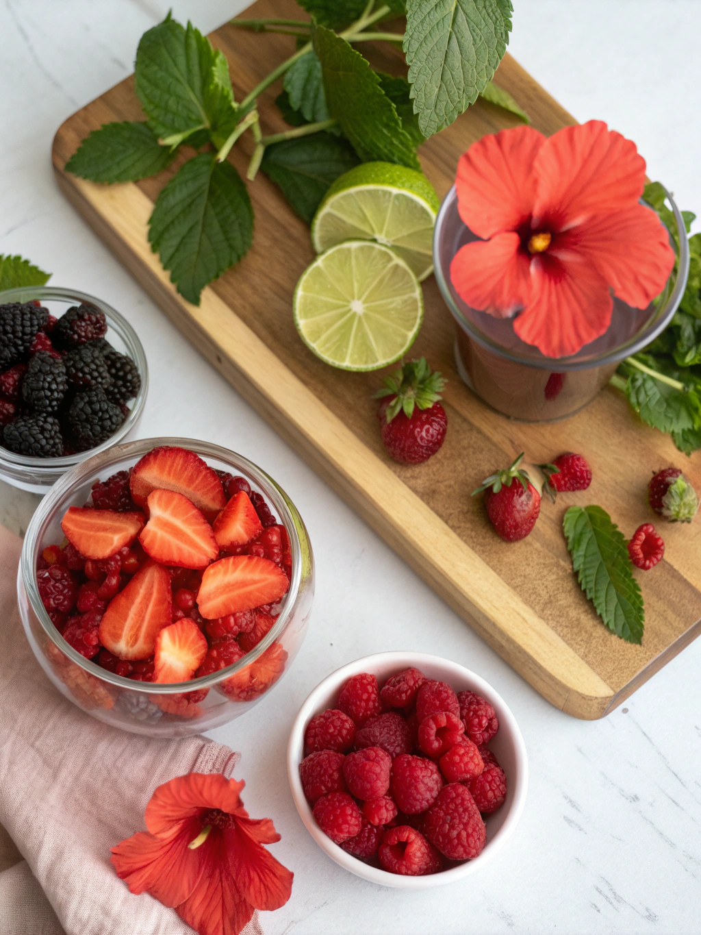 Berry Hibiscus Refresher ingredients