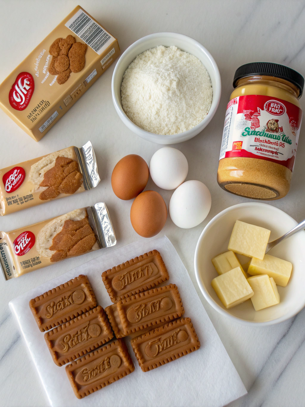 Biscoff Cheesecake Bites ingredients