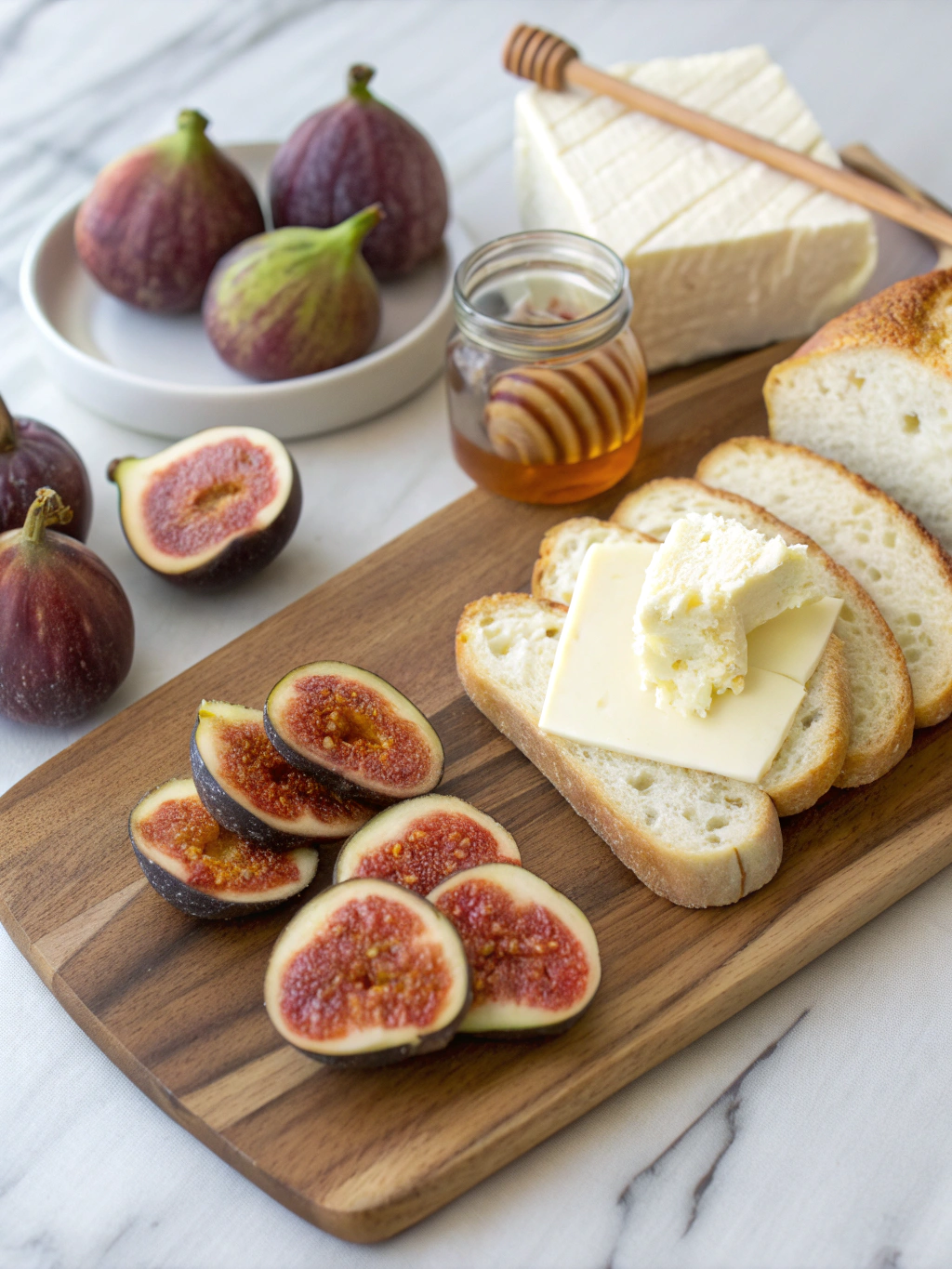Caramelized Fig Toast ingredients