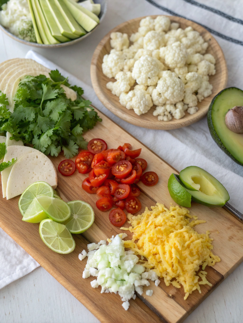 Cauliflower Tacos ingredients