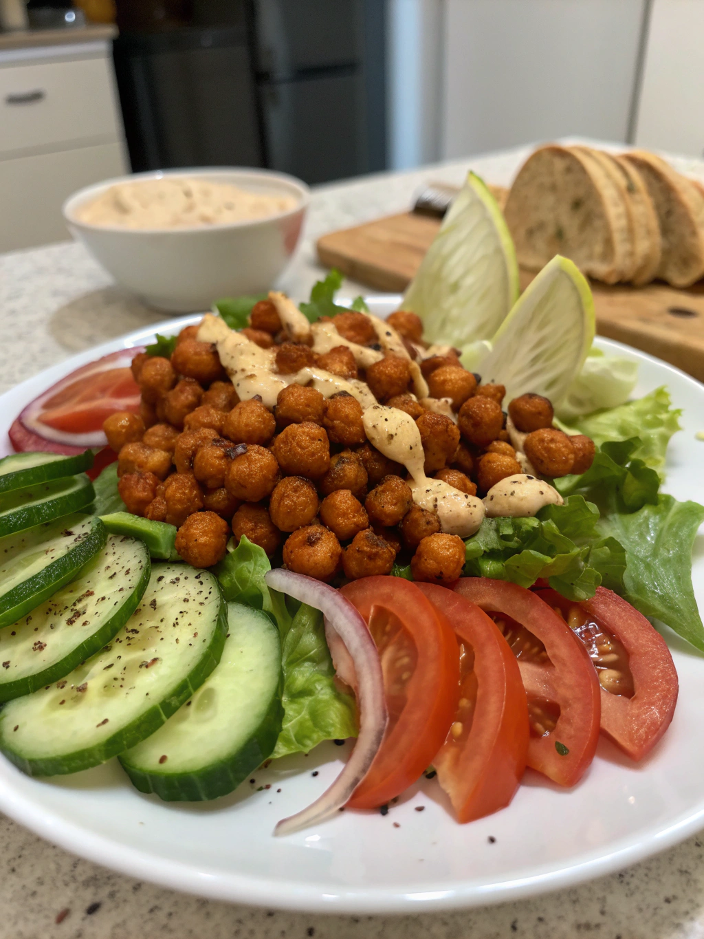 Chickpea Shawarma Bowl ingredients