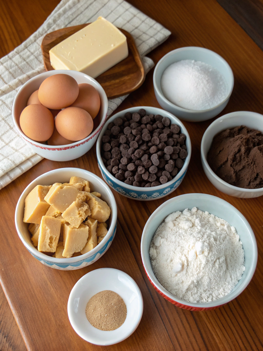 Chocolate Peanut Butter Lava Cake ingredients