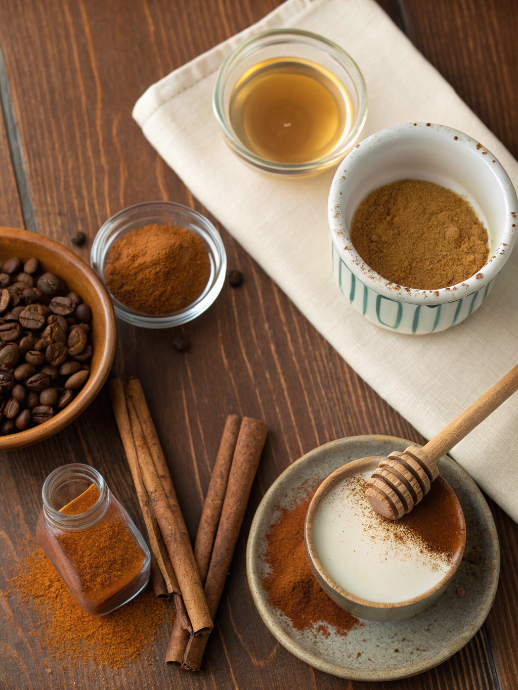 Cinnamon Honey Latte Ingredients