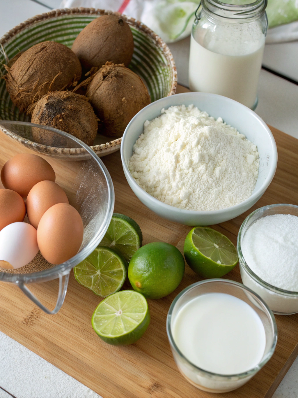 Coconut Lime Tres Leches Cake Ingredients