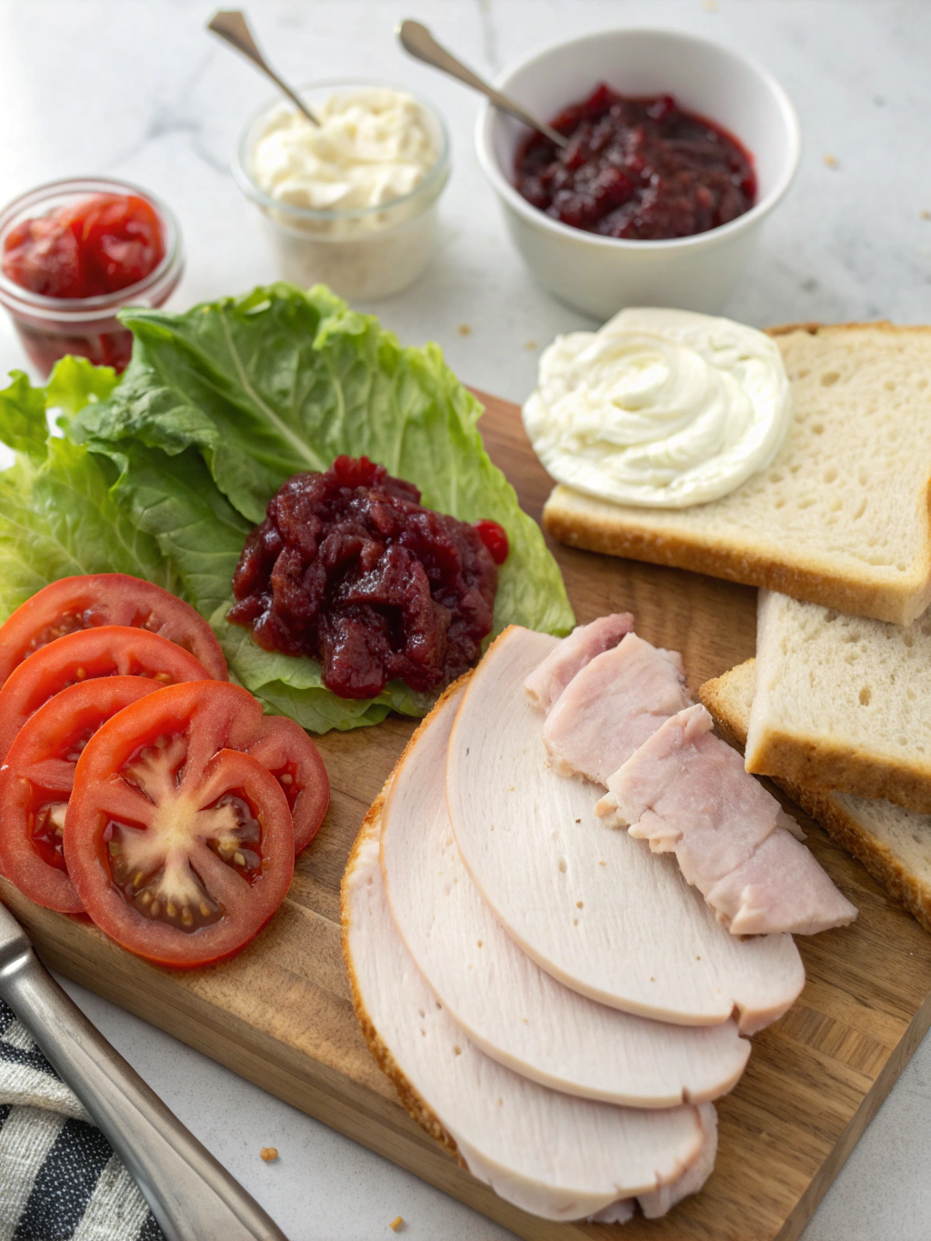 Cranberry Turkey Sandwich Ingredients