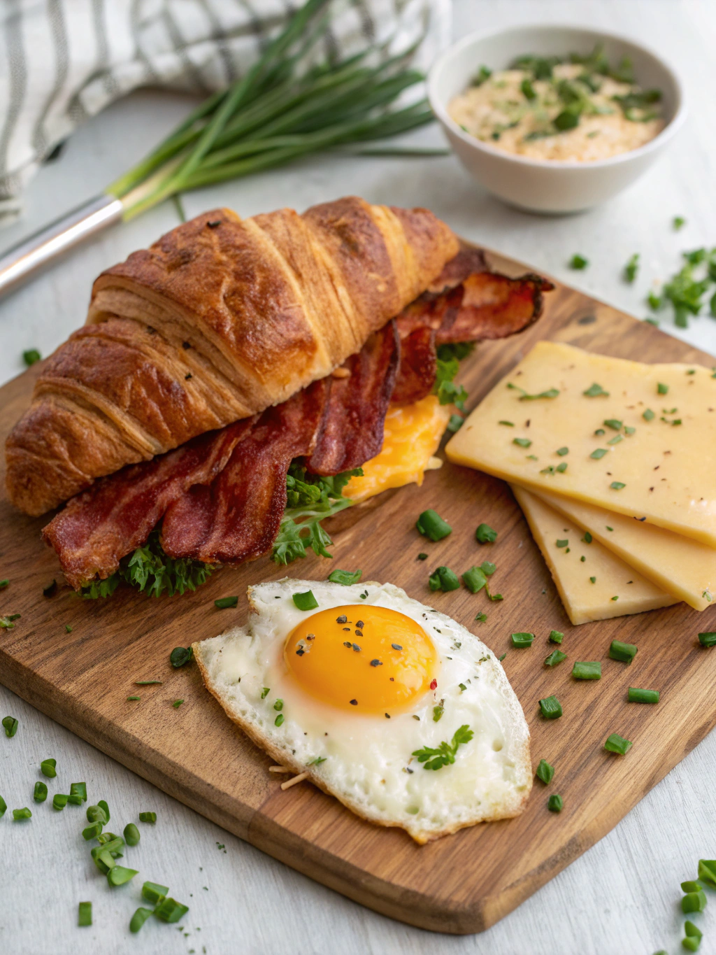 Croissant Breakfast Sandwich ingredients