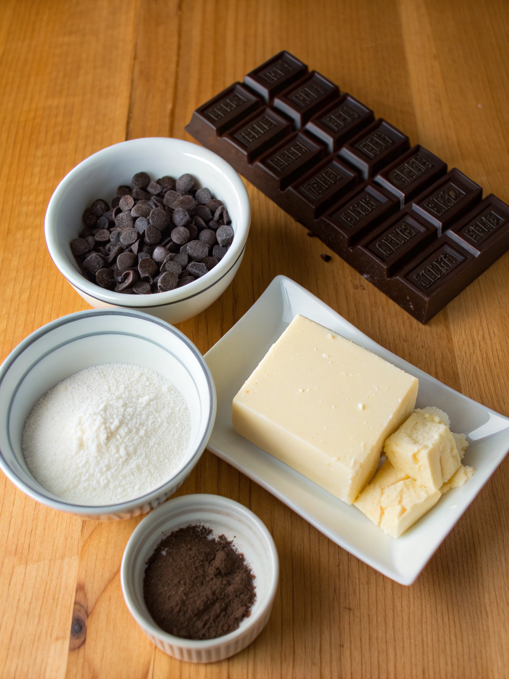Dark Chocolate Ganache Dome Ingredients