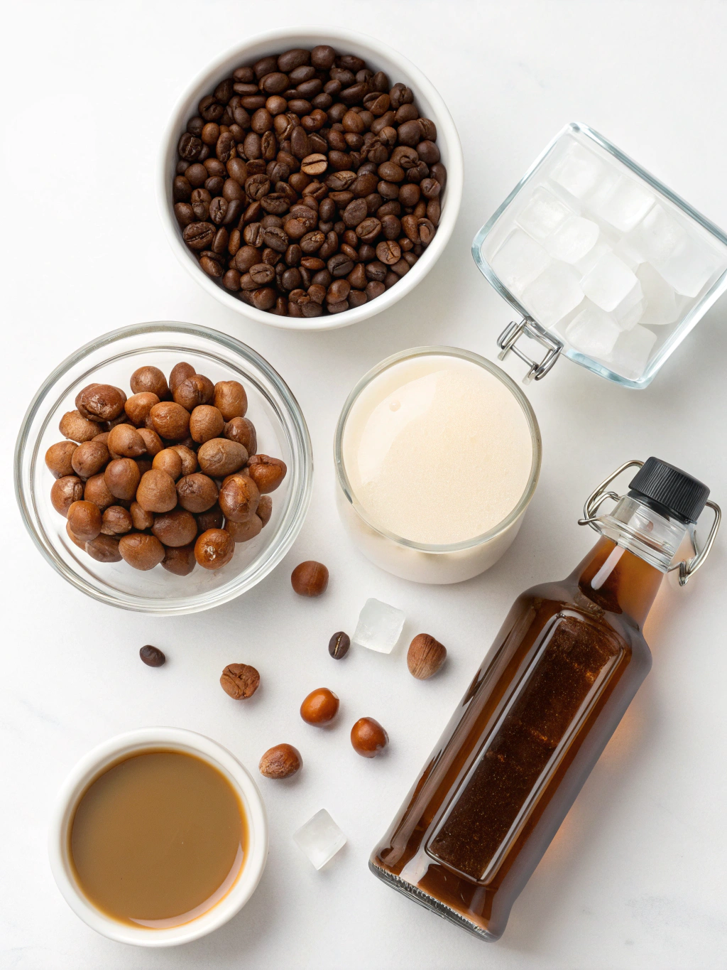 Hazelnut Cream Iced Coffee Ingredients