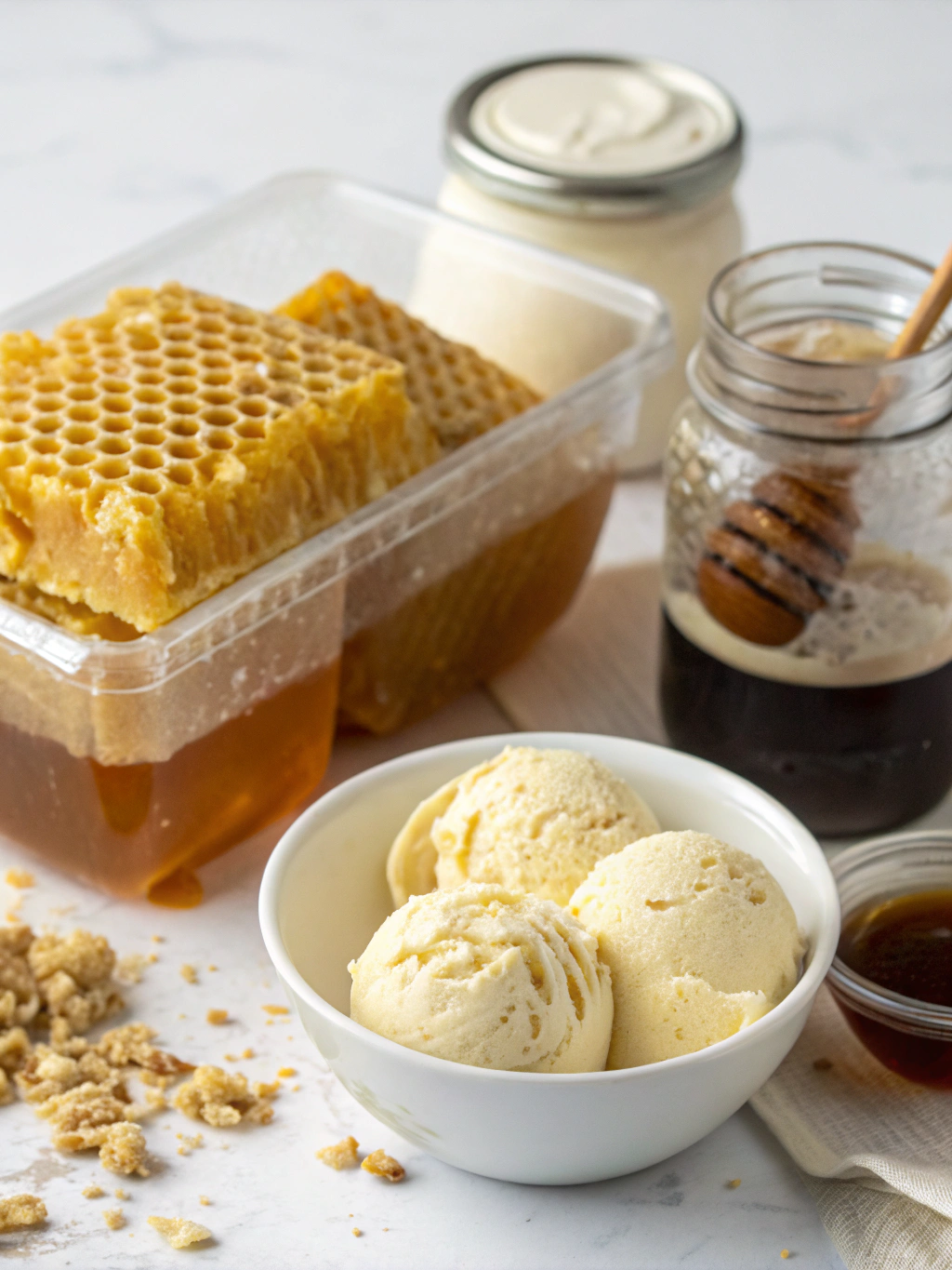 Honeycomb Ice Cream Ingredients