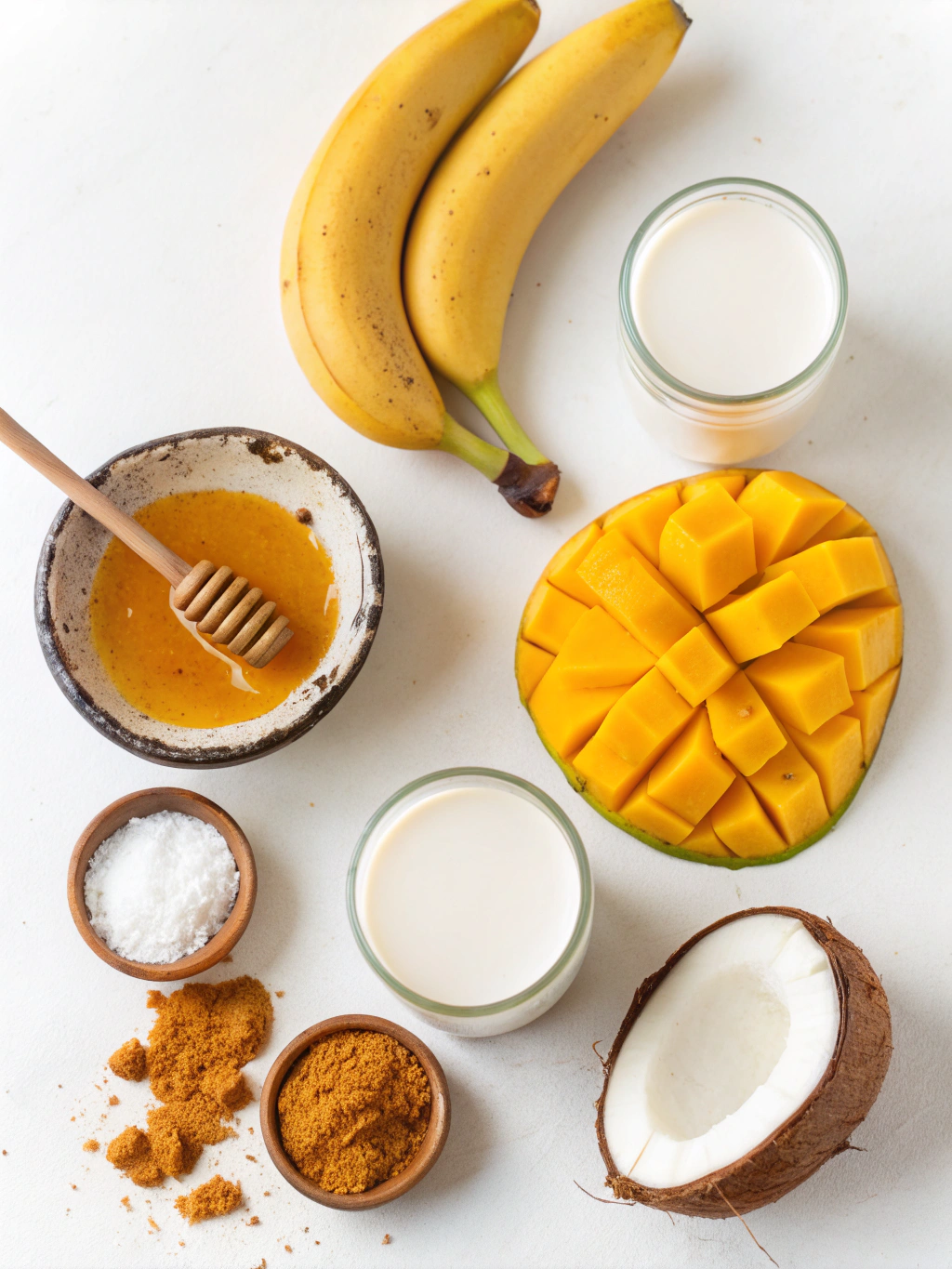 Mango Turmeric Smoothie ingredients