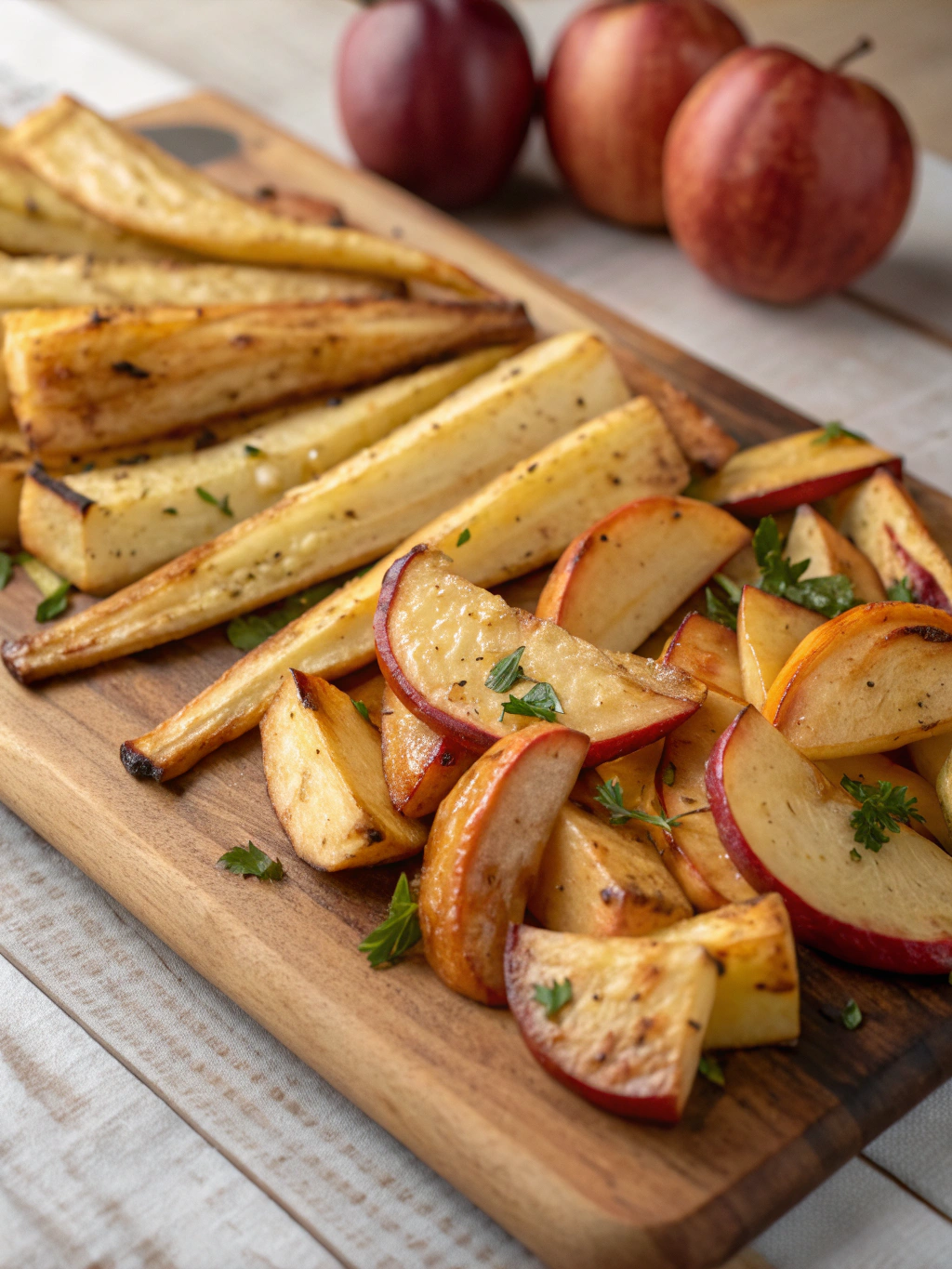 Roasted Parsnip Apple Soup ingredients