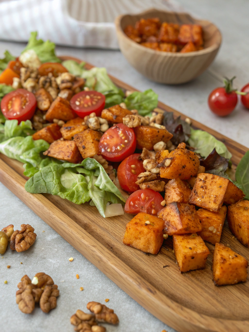 Roasted Sweet Potato Salad ingredients