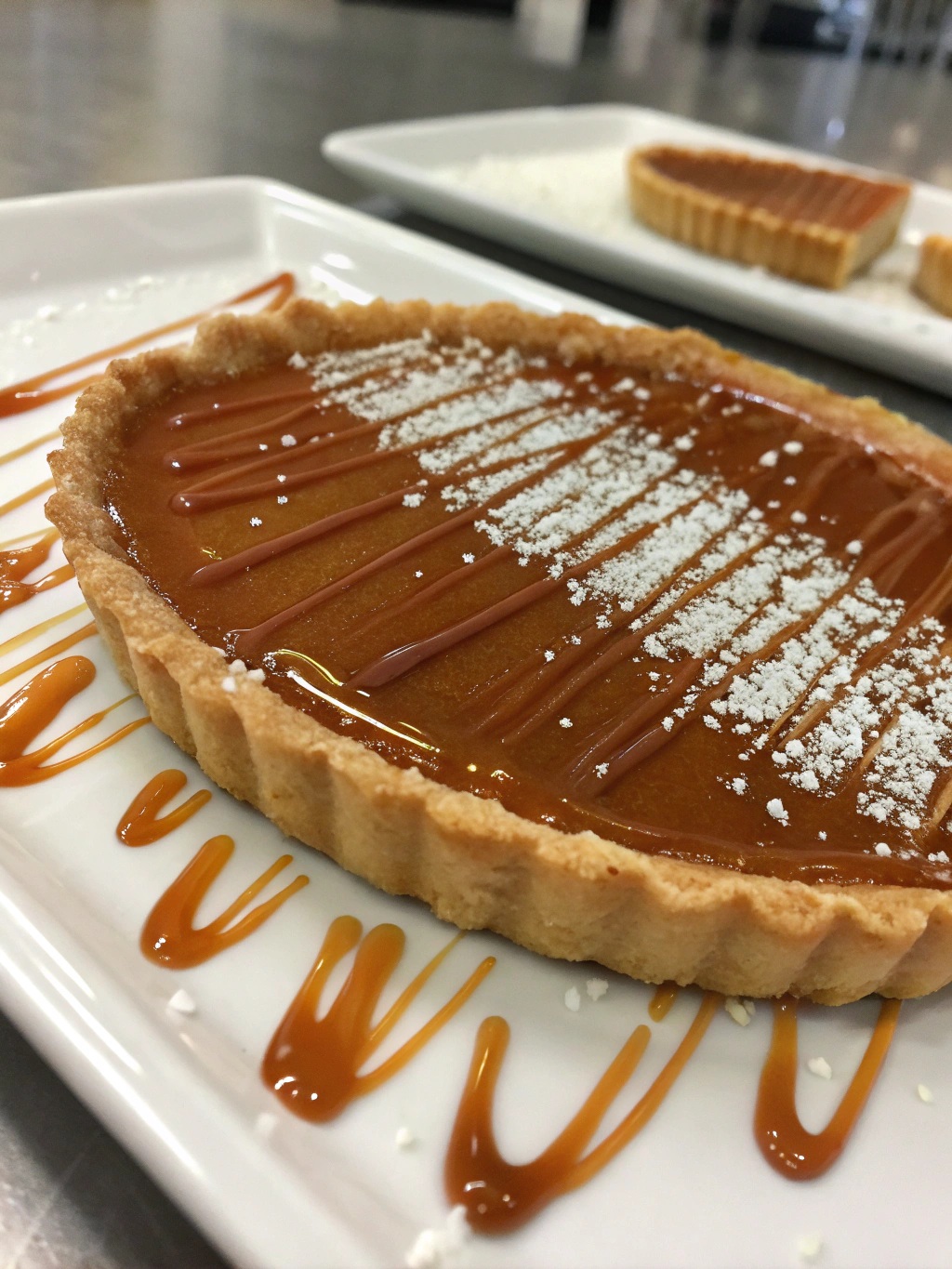 Salted Caramel Tart with Sea Salt Crunch ingredients
