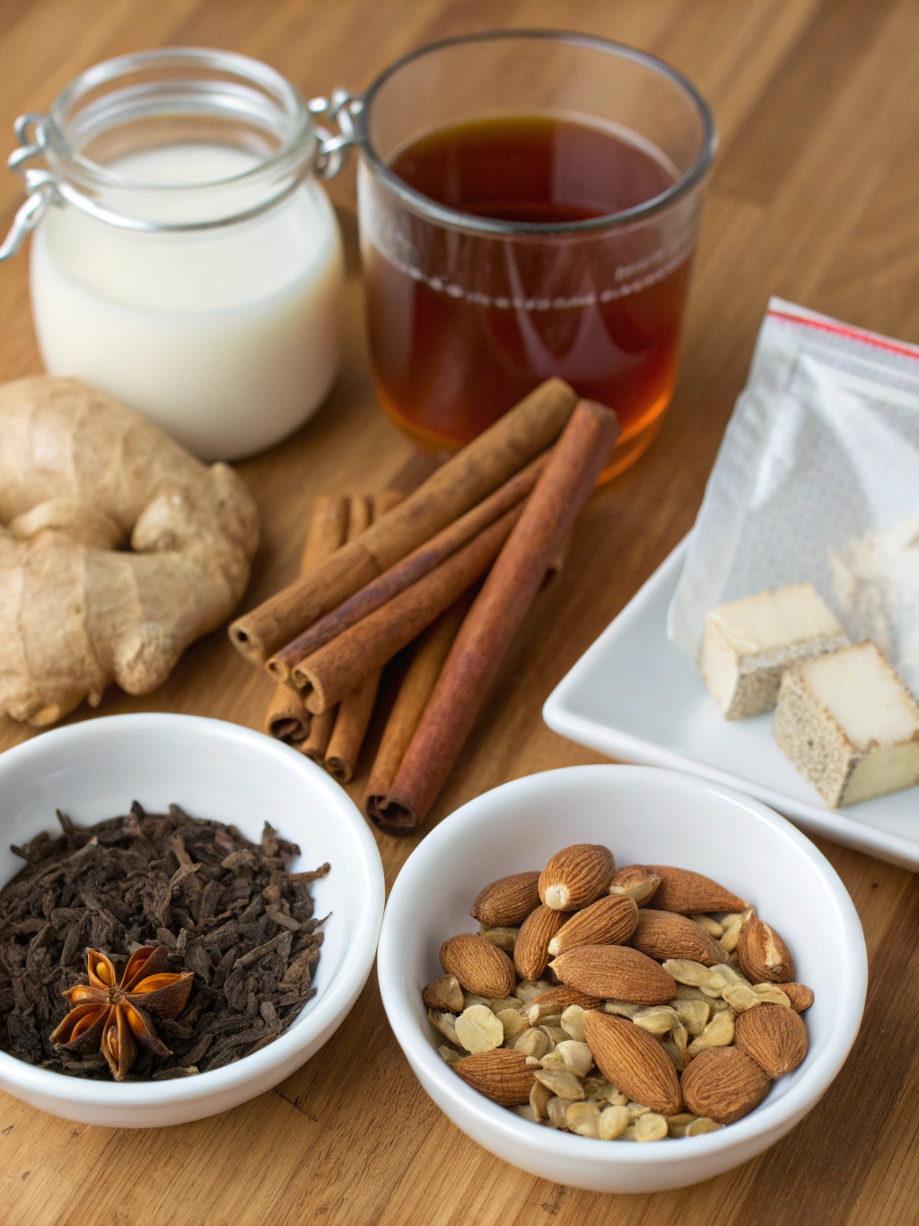 Spiced Chai Smoothie Ingredients