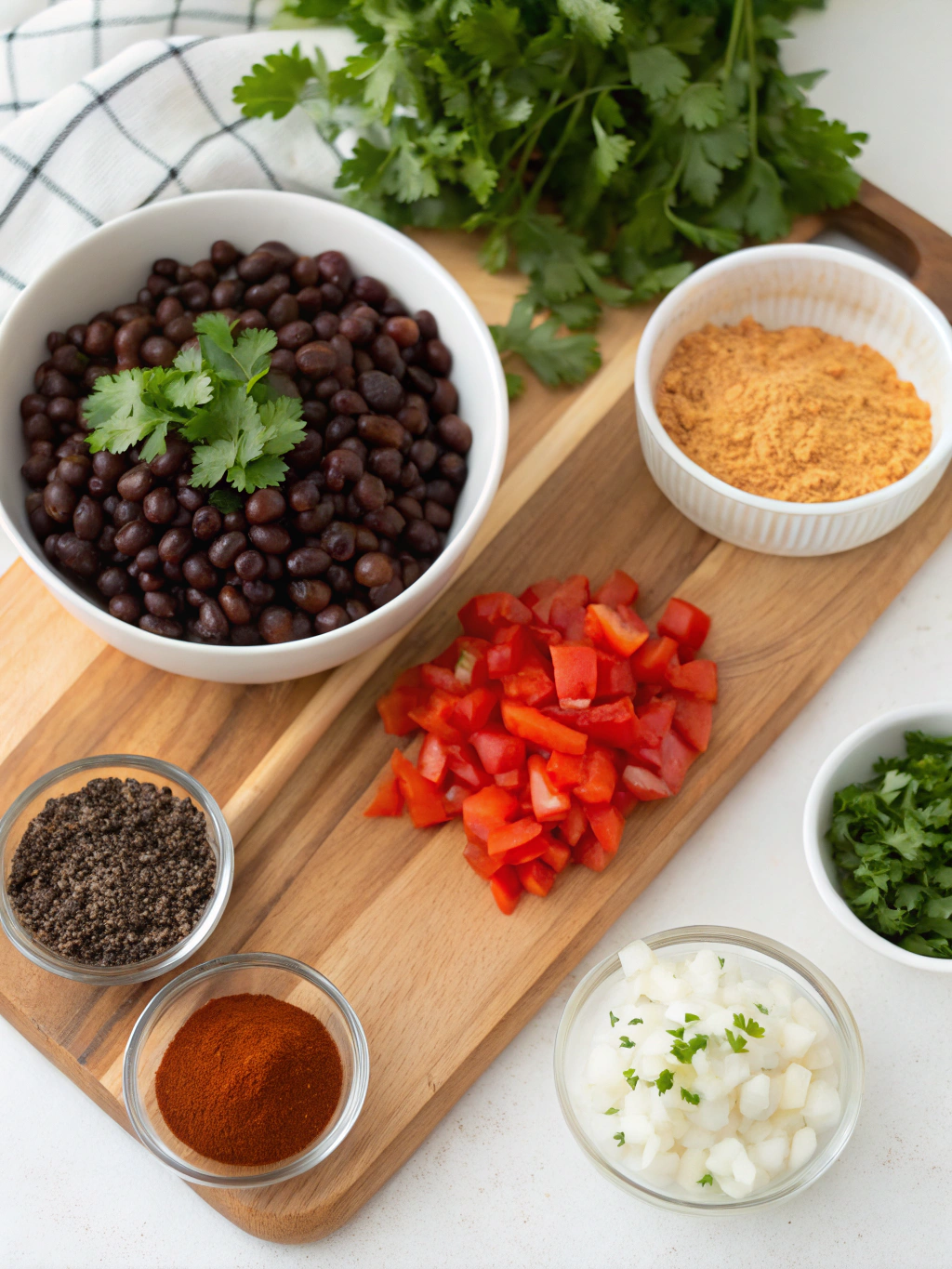 Spicy Black Bean Soup Ingredients