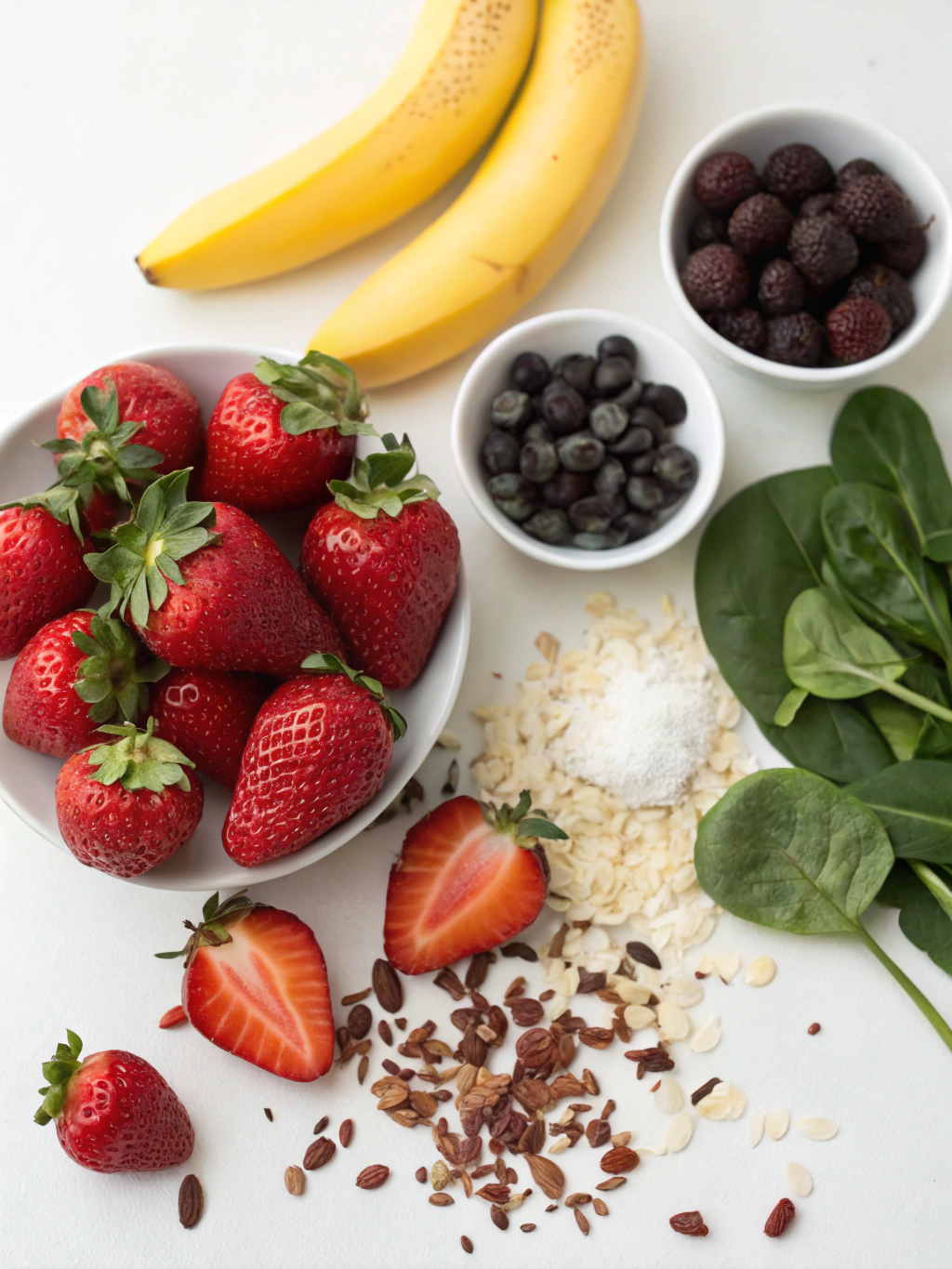 Strawberry Acai Smoothie Ingredients