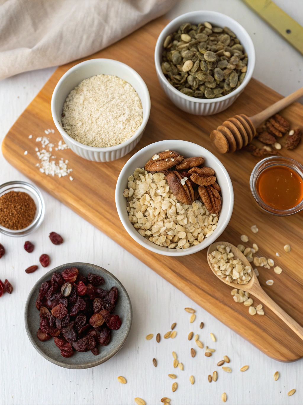 Thermomix Granola Clusters ingredients