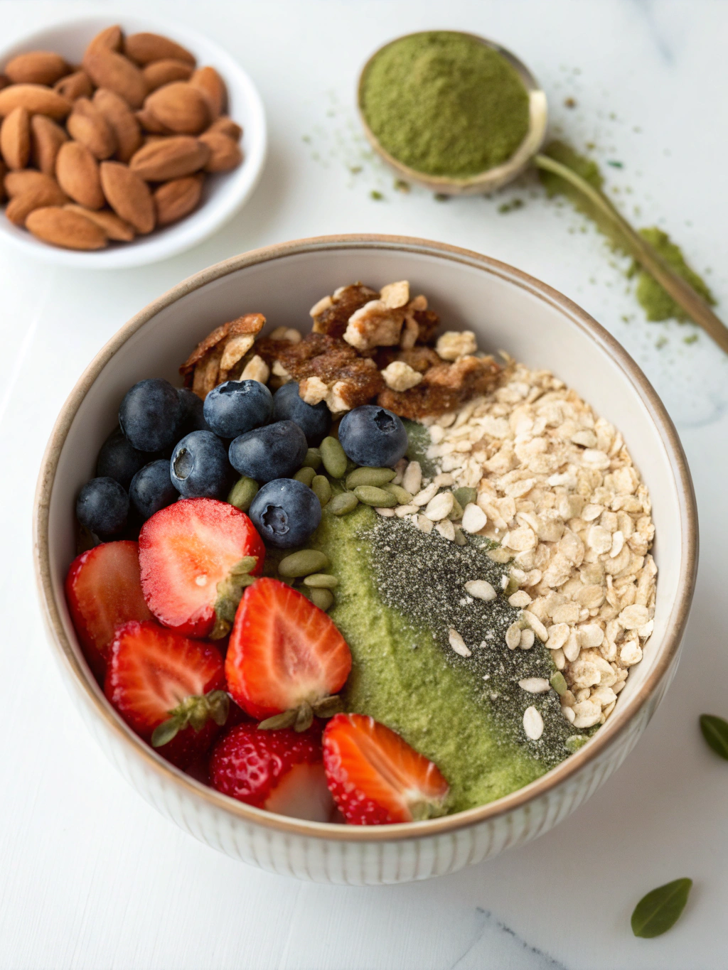 Thermomix Matcha Energy Bowl Ingredients