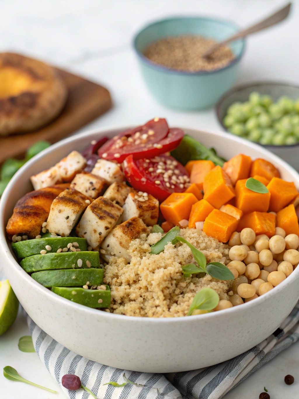 Thermomix Quinoa Power Bowl ingredients