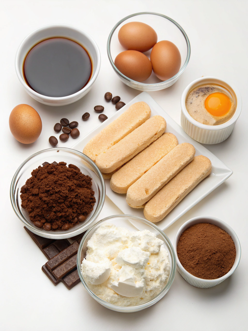Tiramisu Layer Cake Ingredients