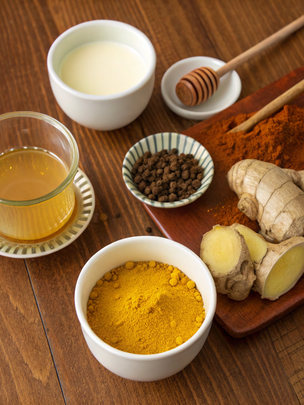 Turmeric Golden Latte ingredients