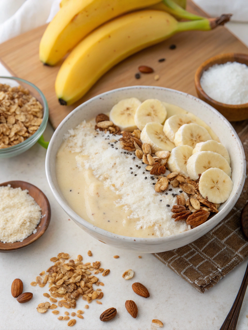 Vanilla Bean Smoothie Bowlingredients