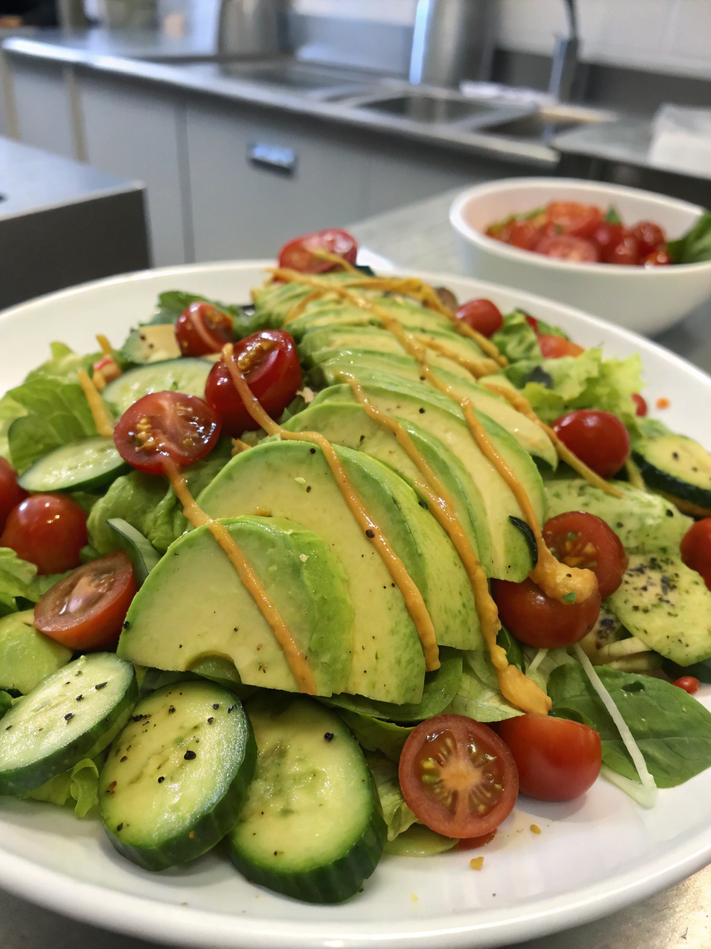 avocado salad for lunch