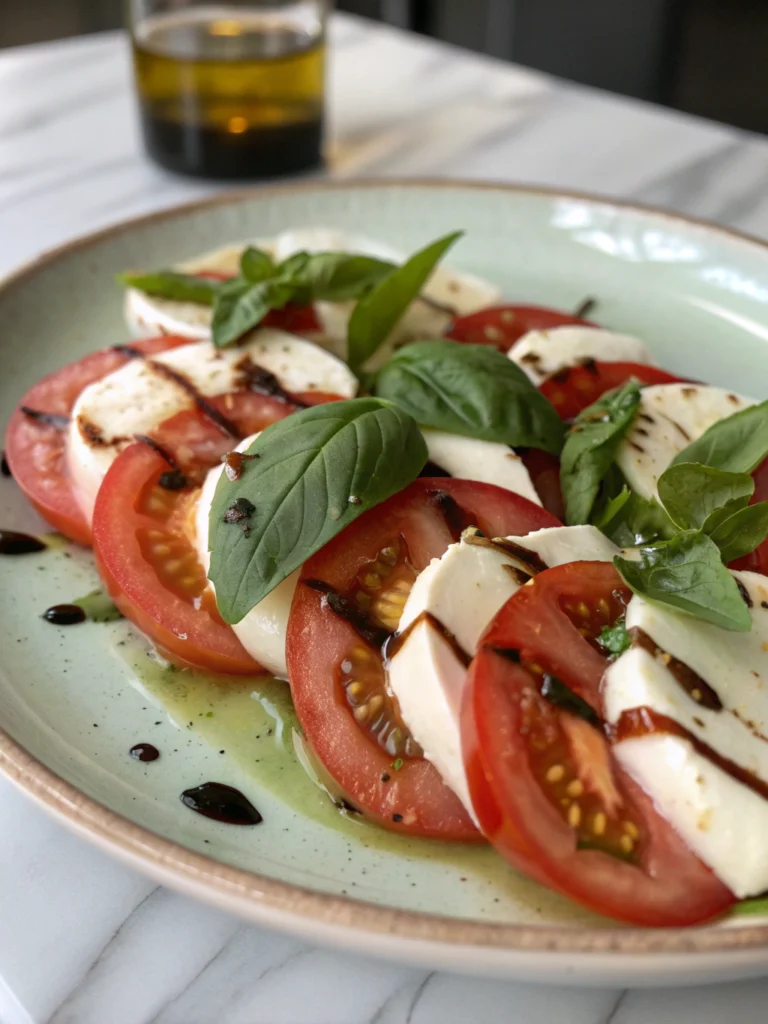 caprese salad for lunch