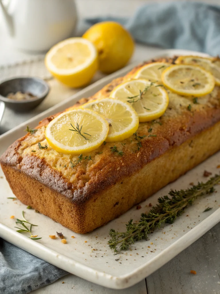 Lemon Olive Oil Loaf