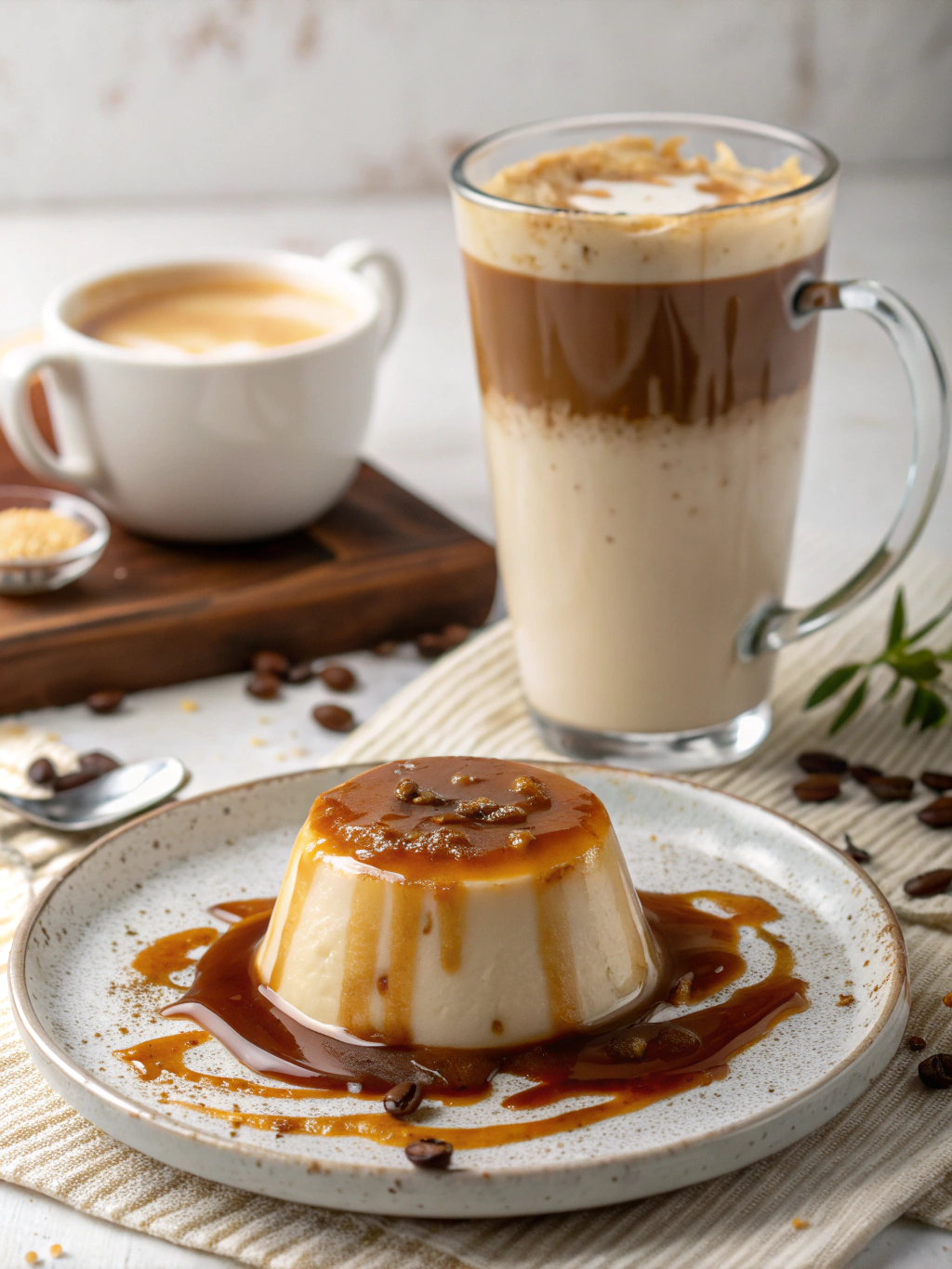 Caramel Latte Panna Cotta