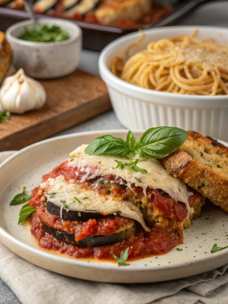 Eggplant Parmesan Eggplant Parmesan