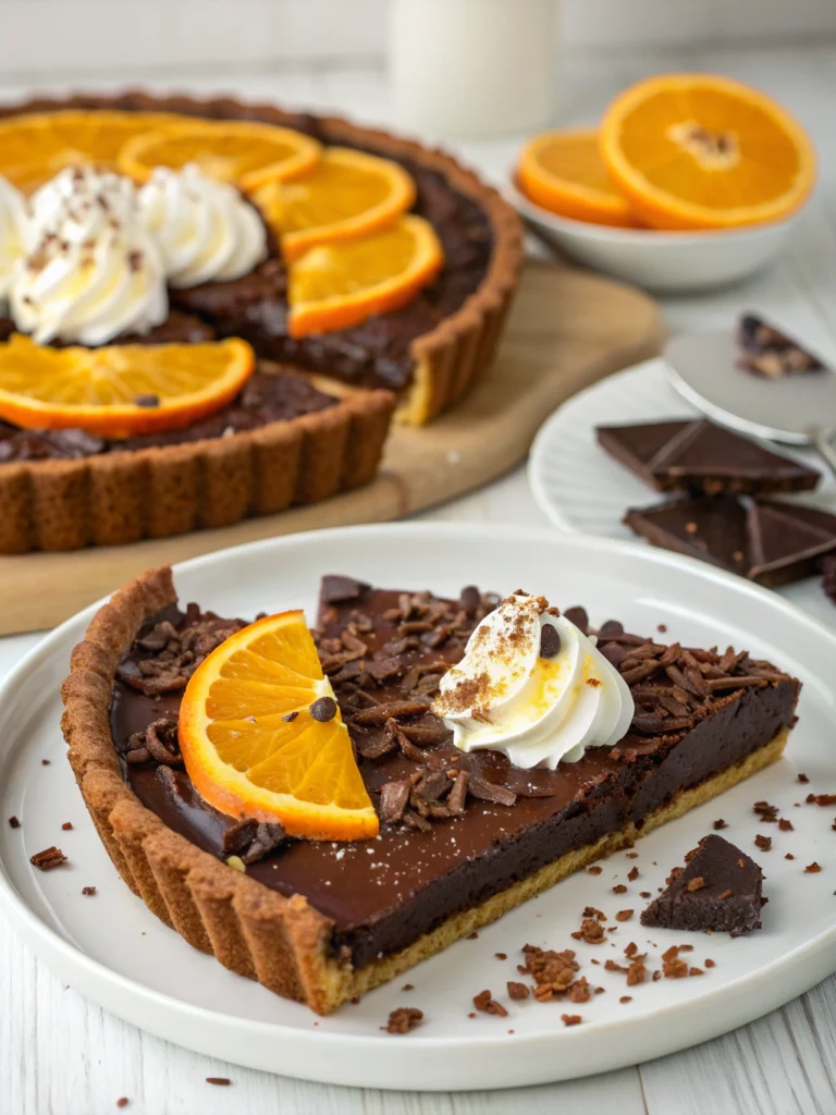Chocolate Orange Tart