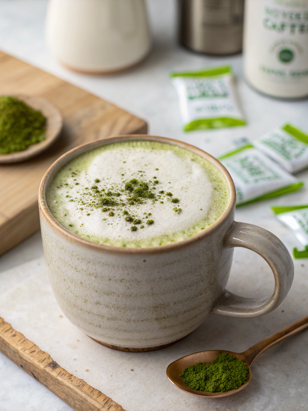 Matcha Oat Milk Latte