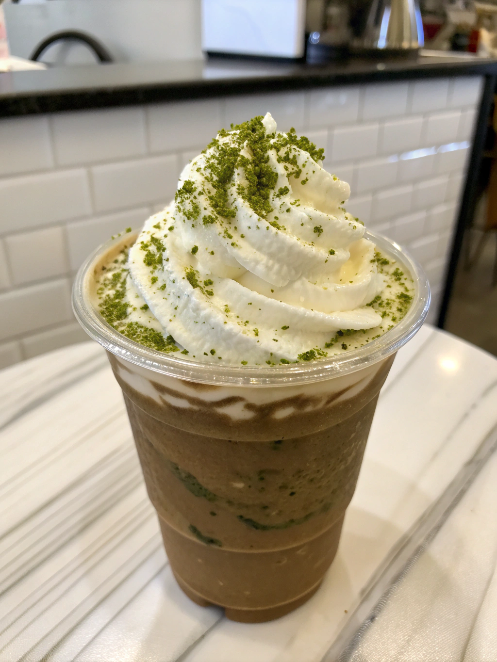 Vanilla Bean Iced Matcha