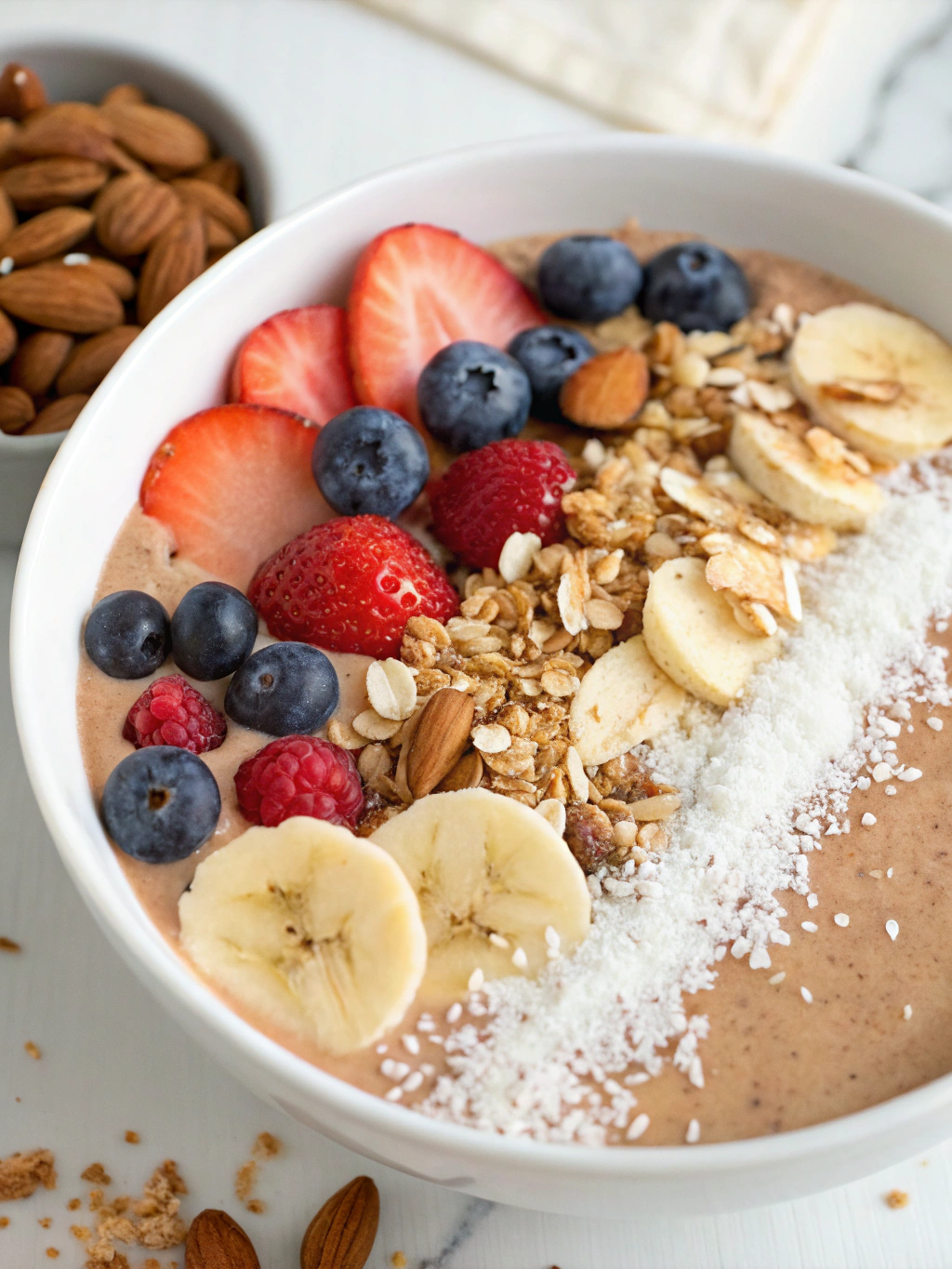 Almond Butter Protein Smoothie