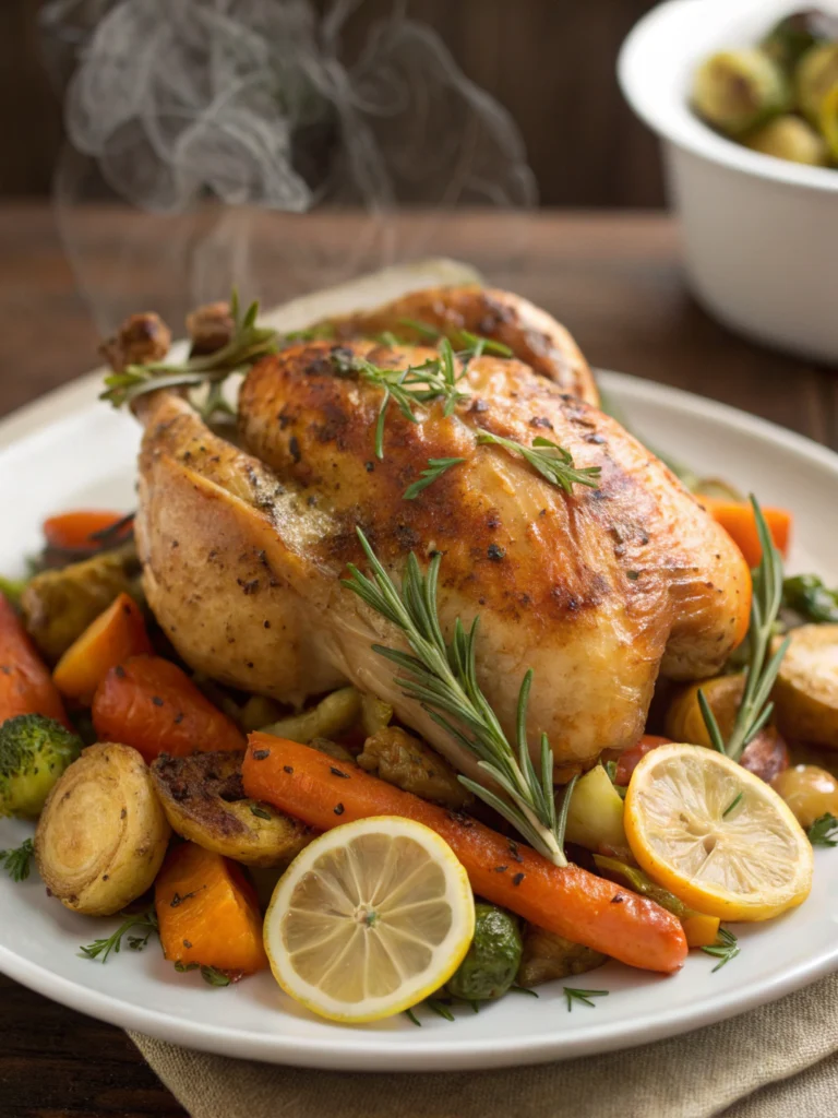 Roasted Lemon Herb Chicken