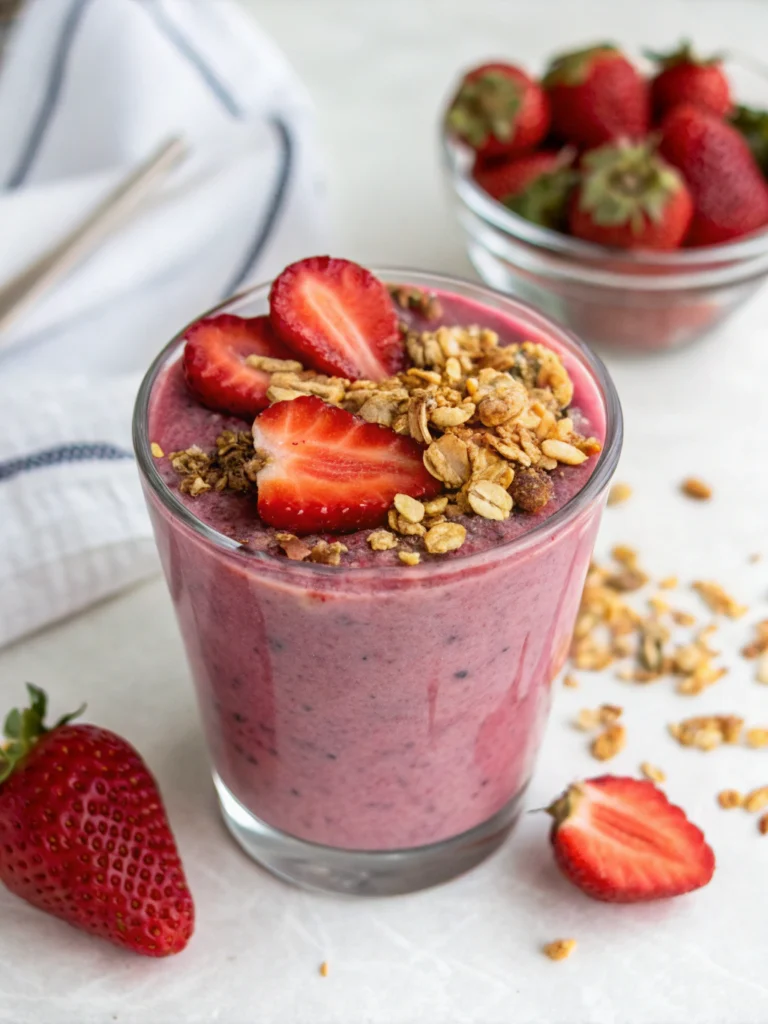Strawberry Acai Smoothie