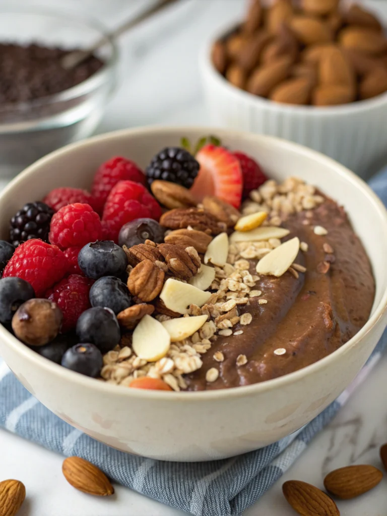 Chocolate Hazelnut Protein Bowl Chocolate Hazelnut Protein Bowl