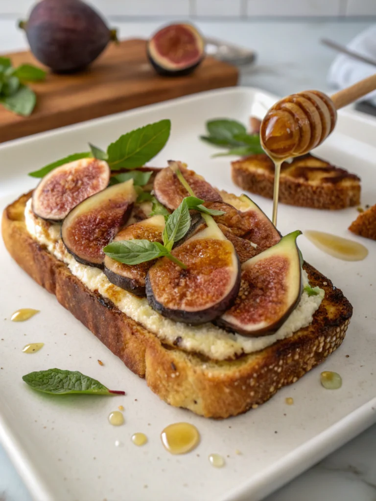 Caramelized Fig Toast
