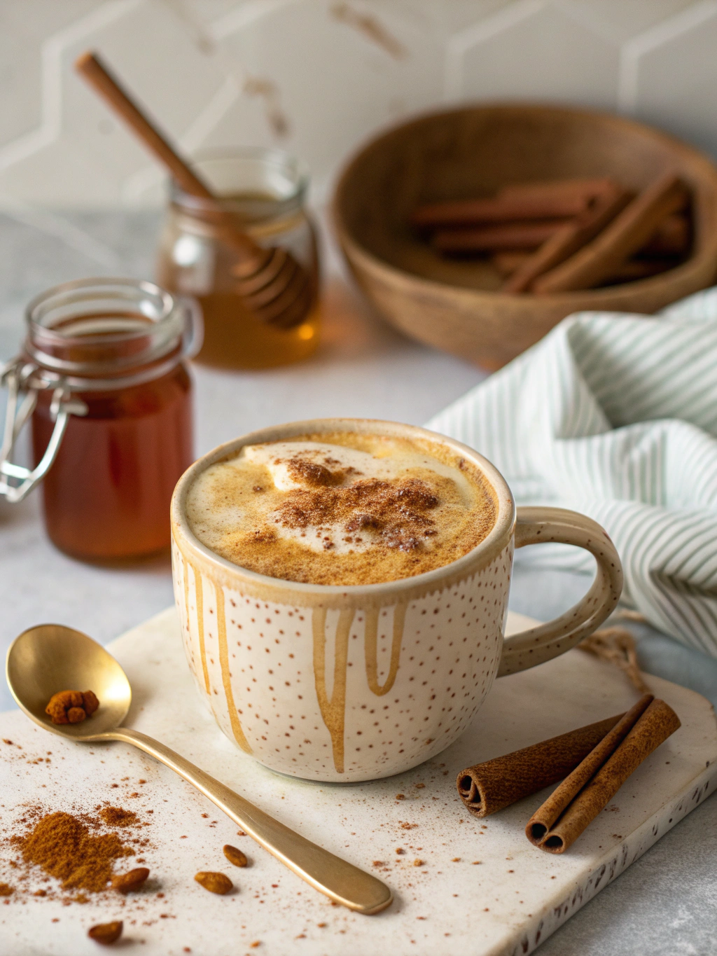Cinnamon Honey Latte