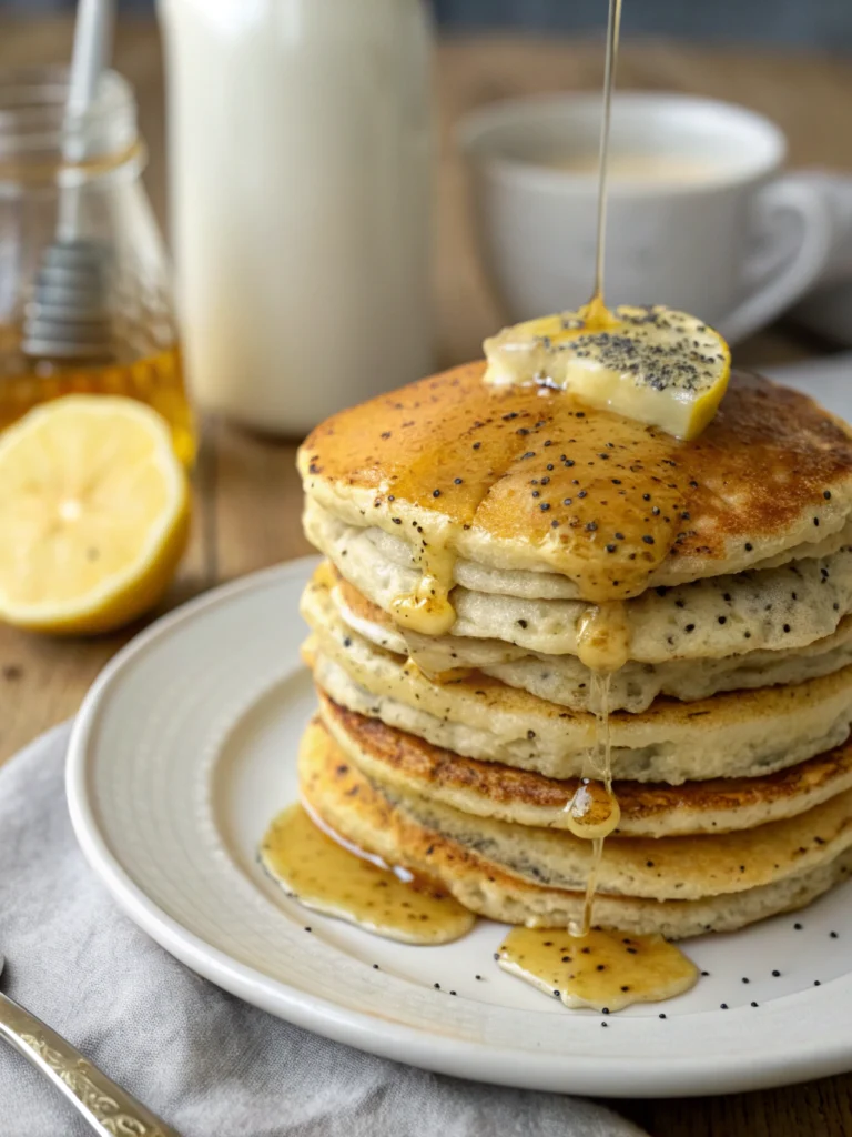 Lemon Poppy Seed Pancakes Lemon Poppy Seed Pancakes