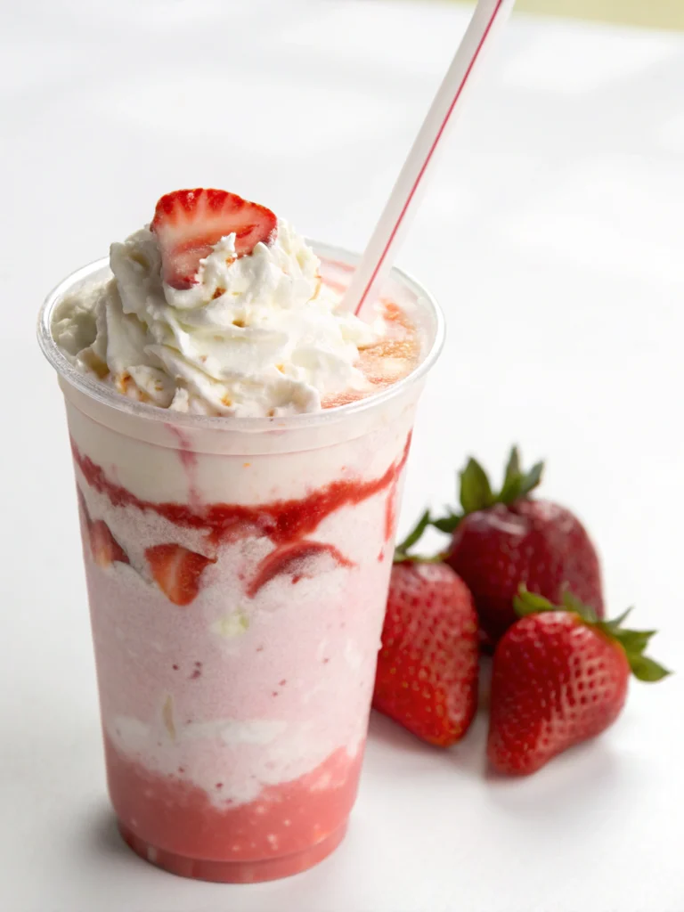 Strawberry Coconut Iced Latte Strawberry Coconut Iced Latte