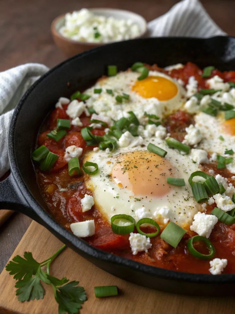 Shakshuka with Feta & Herbs Shakshuka with Feta & Herbs