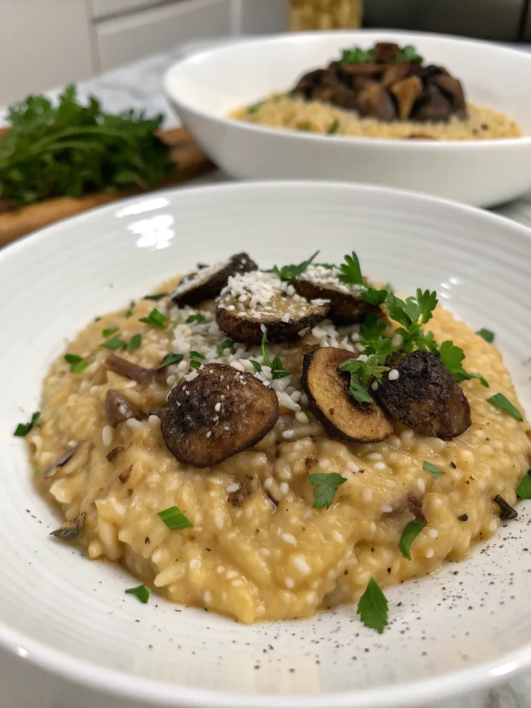 Truffle Mushroom Risotto