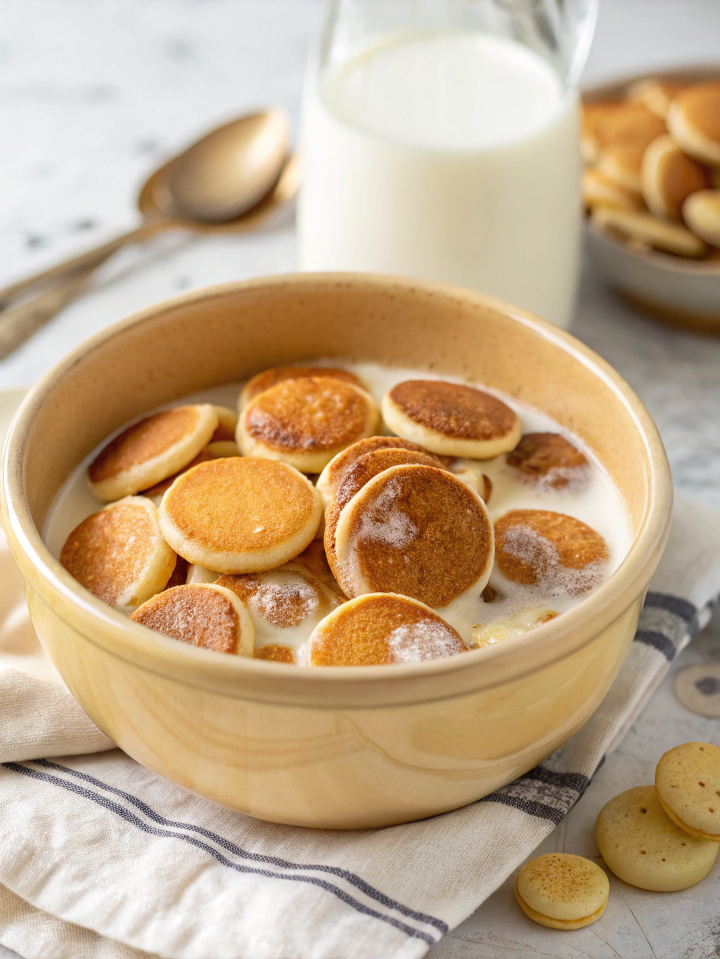 Mini Pancake Cereal Bowl