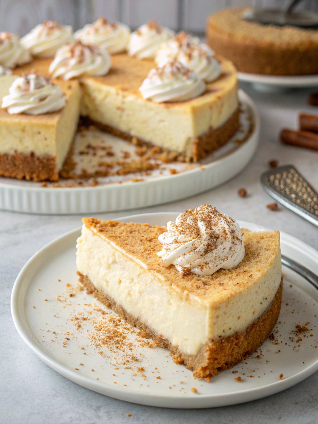 Eggnog Cheesecake