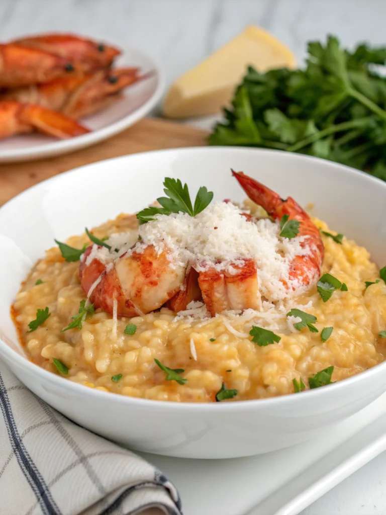 Lobster Risotto with Parmesan