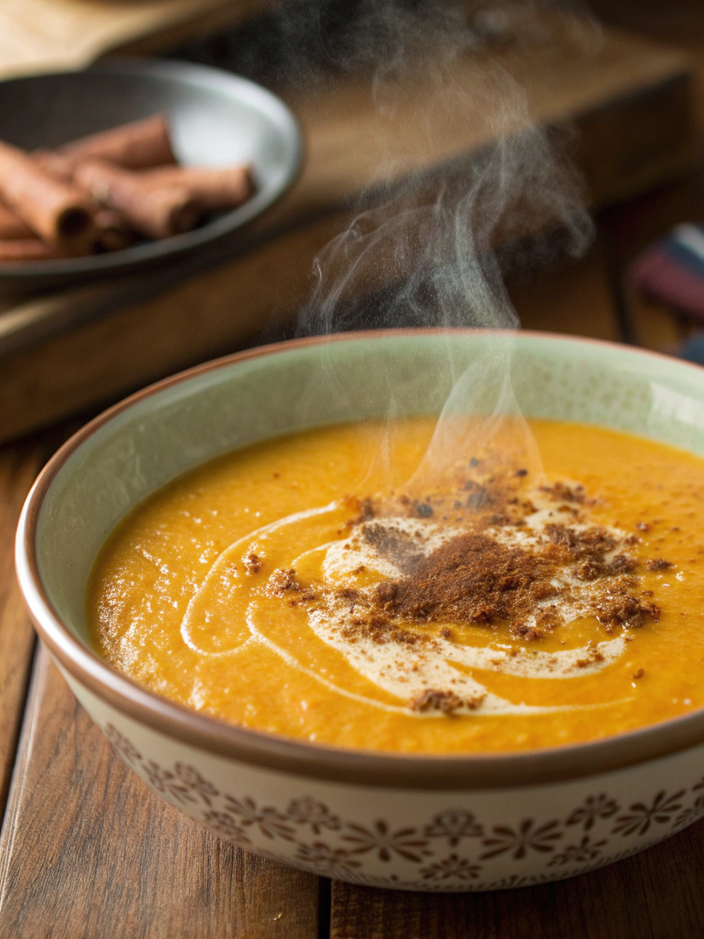 Creamy Roasted Pumpkin Soup