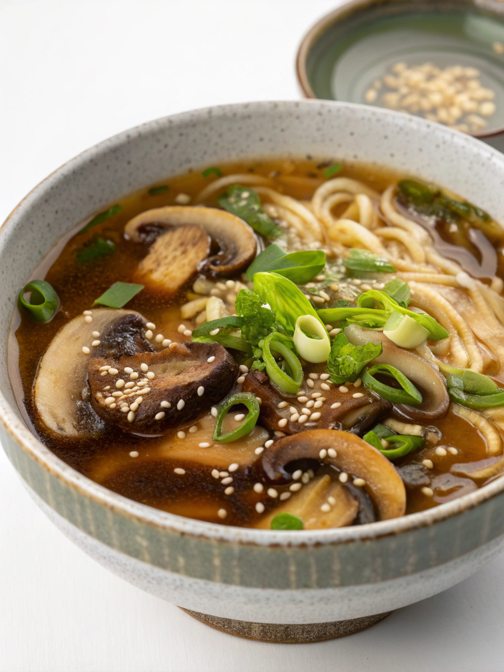Miso Mushroom Ramen Soup